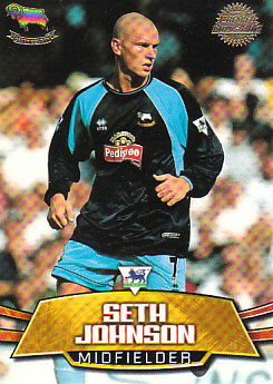 Seth Johnson Derby County 2002 Topps Premier Gold #DC3